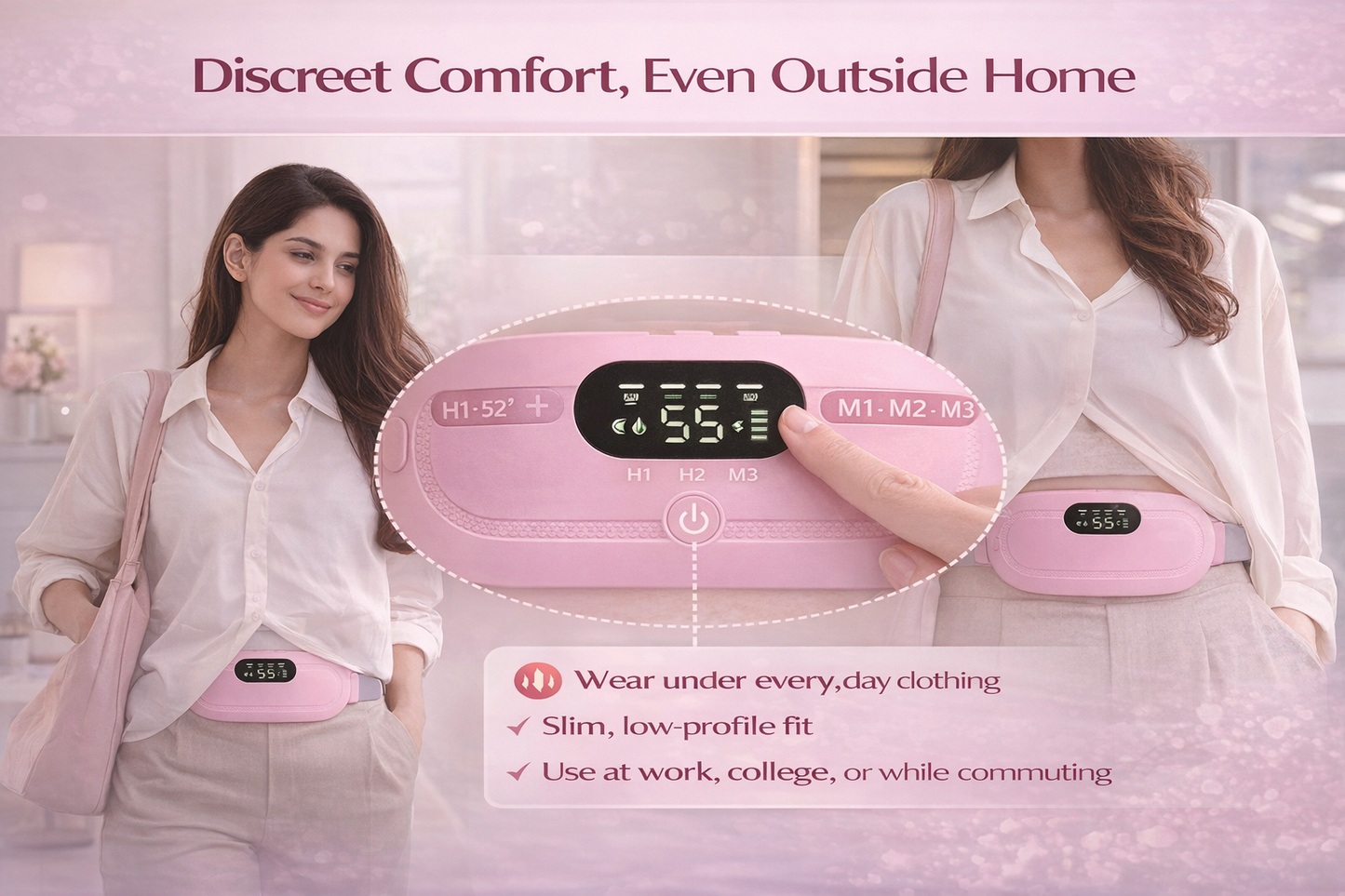 HeroHeat Period Relief Massager