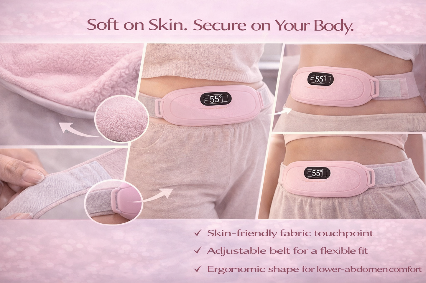 HeroHeat Period Relief Massager