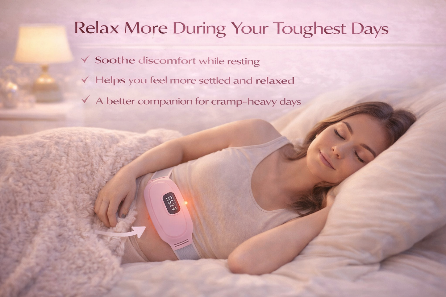 HeroHeat Period Relief Massager